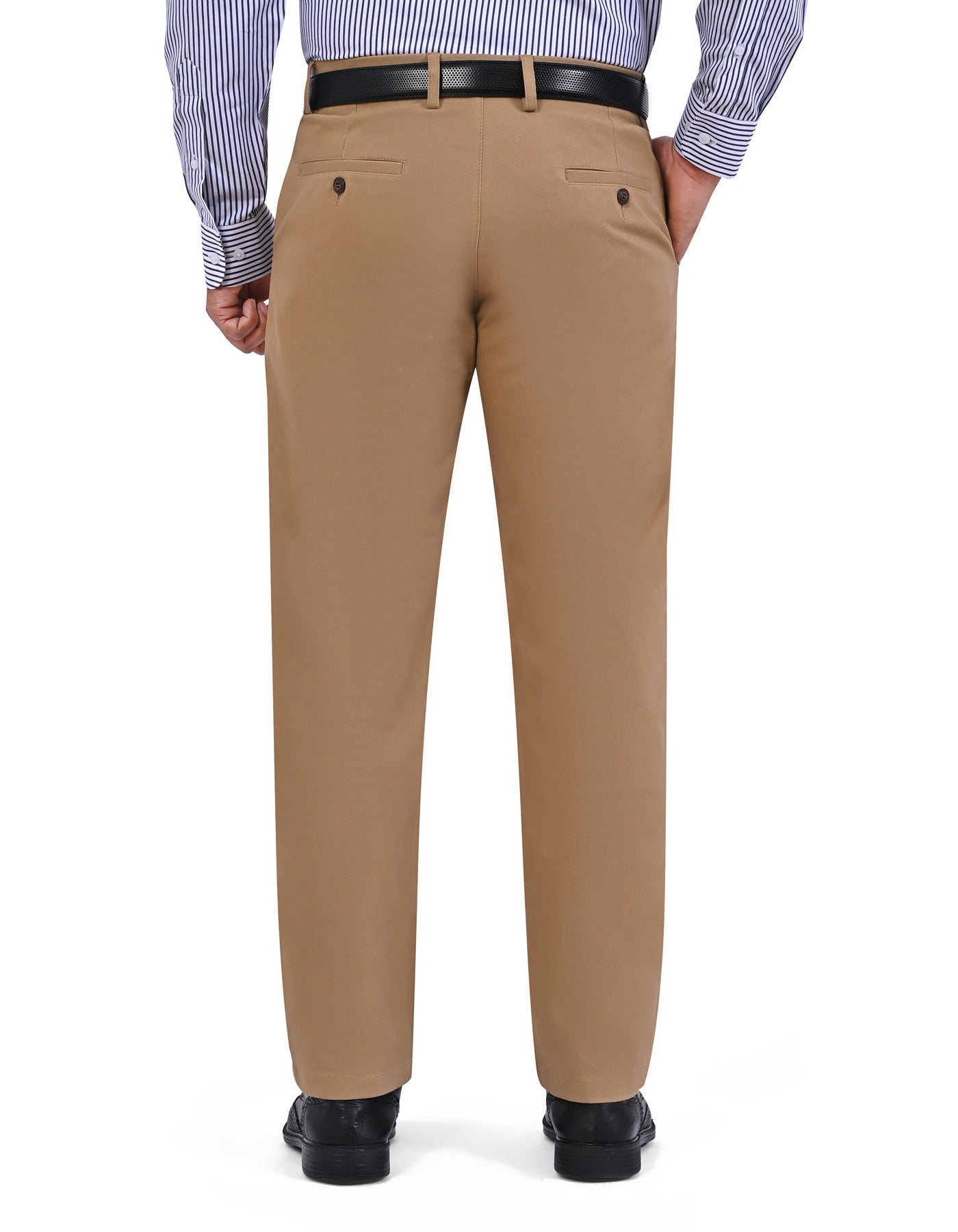 Khaki Smart Fit Cotton Trouser FTC2627S-38