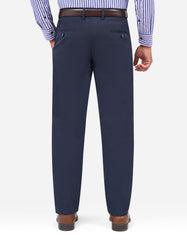 Navy Classic Fit Cotton Trouser FTC2630C-38