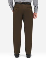 Chocolate Classic Fit Cotton Trouser FTC2632C-38