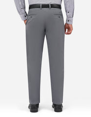 Grey Classic Fit Cotton Trouser FTC2633C-38