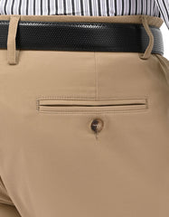 Khaki Classic Fit Cotton Trouser FTC2634C-36