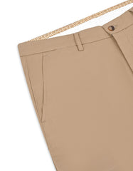 Khaki Classic Fit Cotton Trouser FTC2634C-34