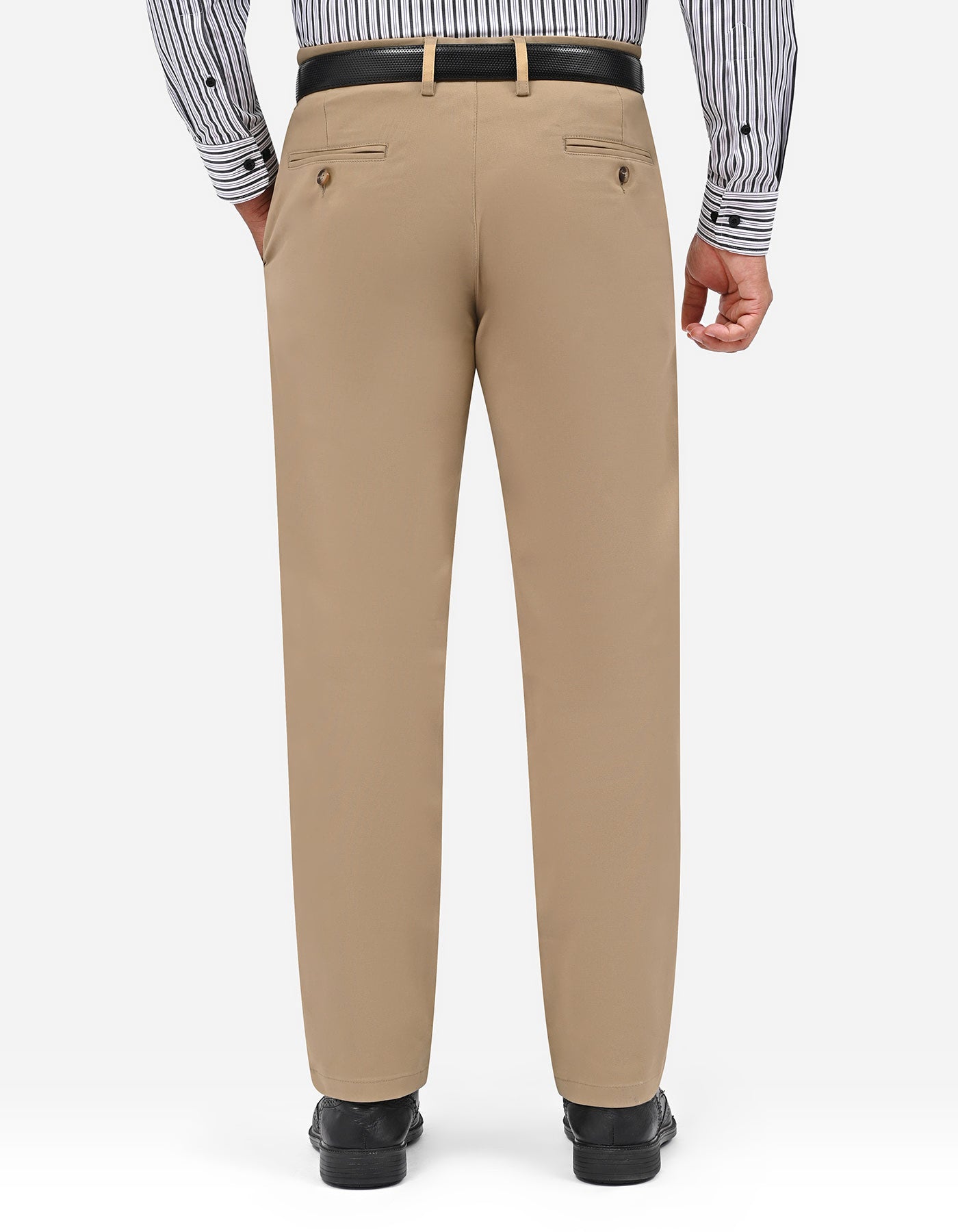Khaki Smart Fit Cotton Trouser FTC2634S-38