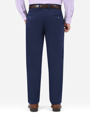 Navy Smart Fit Cotton Trouser FTC2637S-40