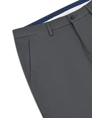 Grey Smart Fit Cotton Trouser FTC2638S-36