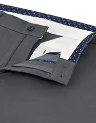 Grey Smart Fit Cotton Trouser FTC2638S-34