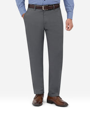 Grey Smart Fit Cotton Trouser FTC2638S-32