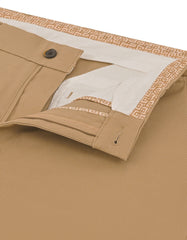 Khaki Classic Fit Cotton Trouser FTC2639C-34