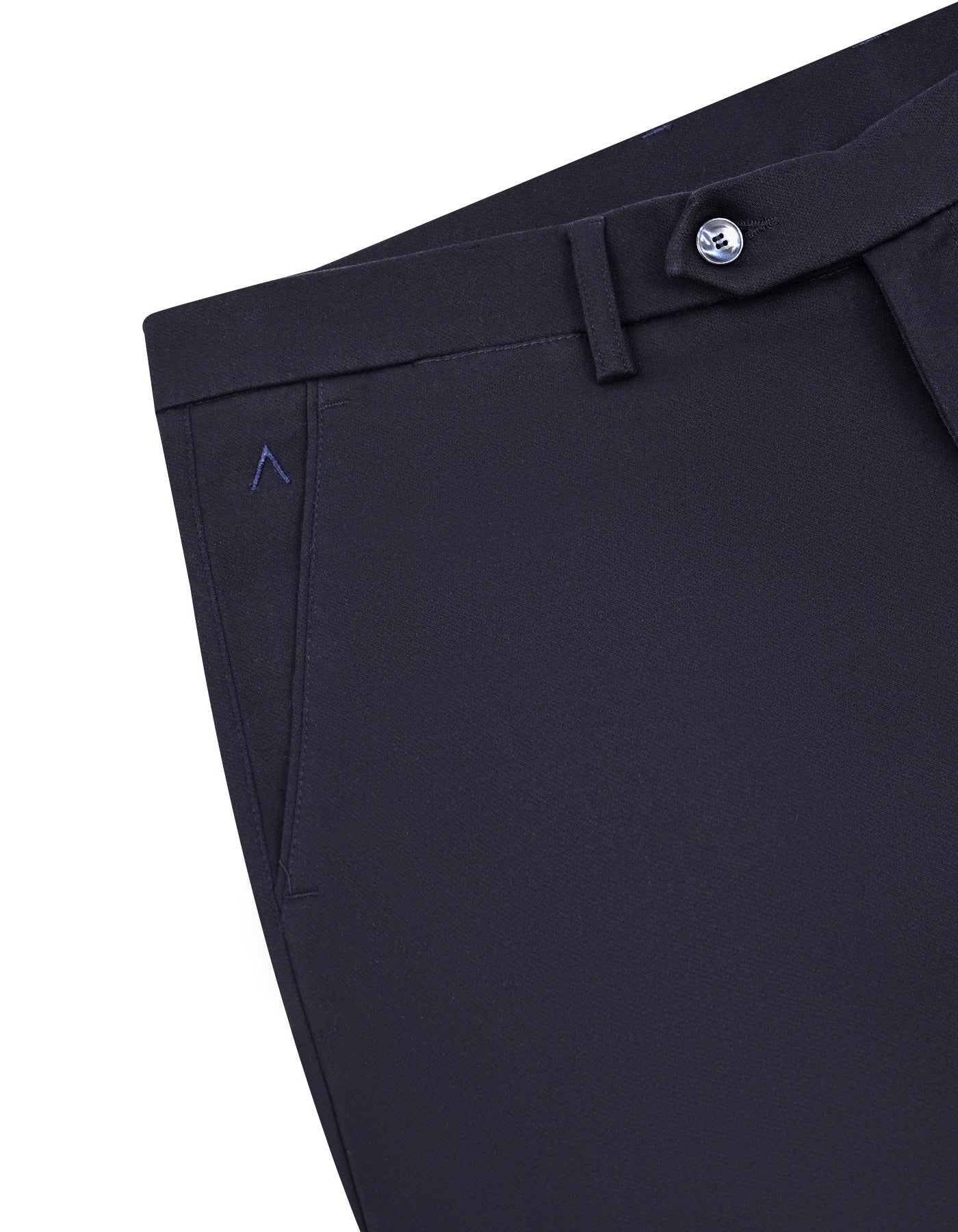 Navy Smart Fit Cotton Trouser FTC2647S-36