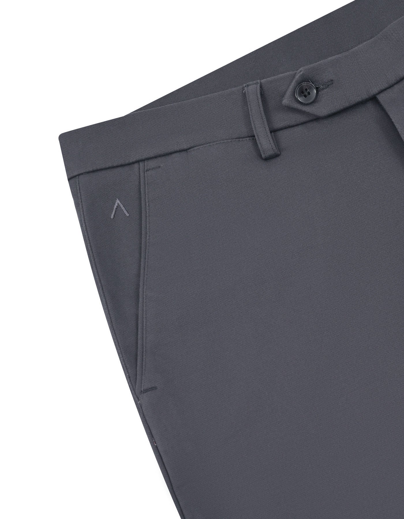 D Grey Classic Fit Cotton Trouser FTC2648C-36