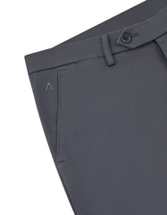 D Grey Smart Fit Cotton Trouser FTC2648S-36