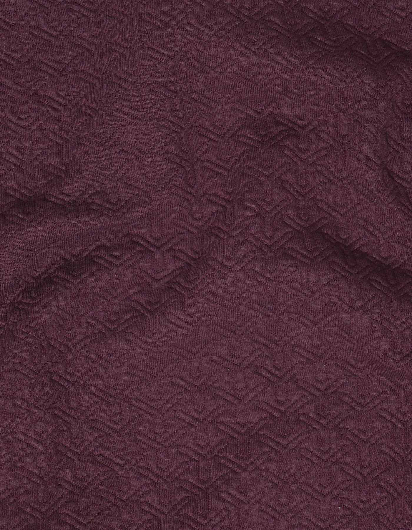 Maroon Texture Full Zipper