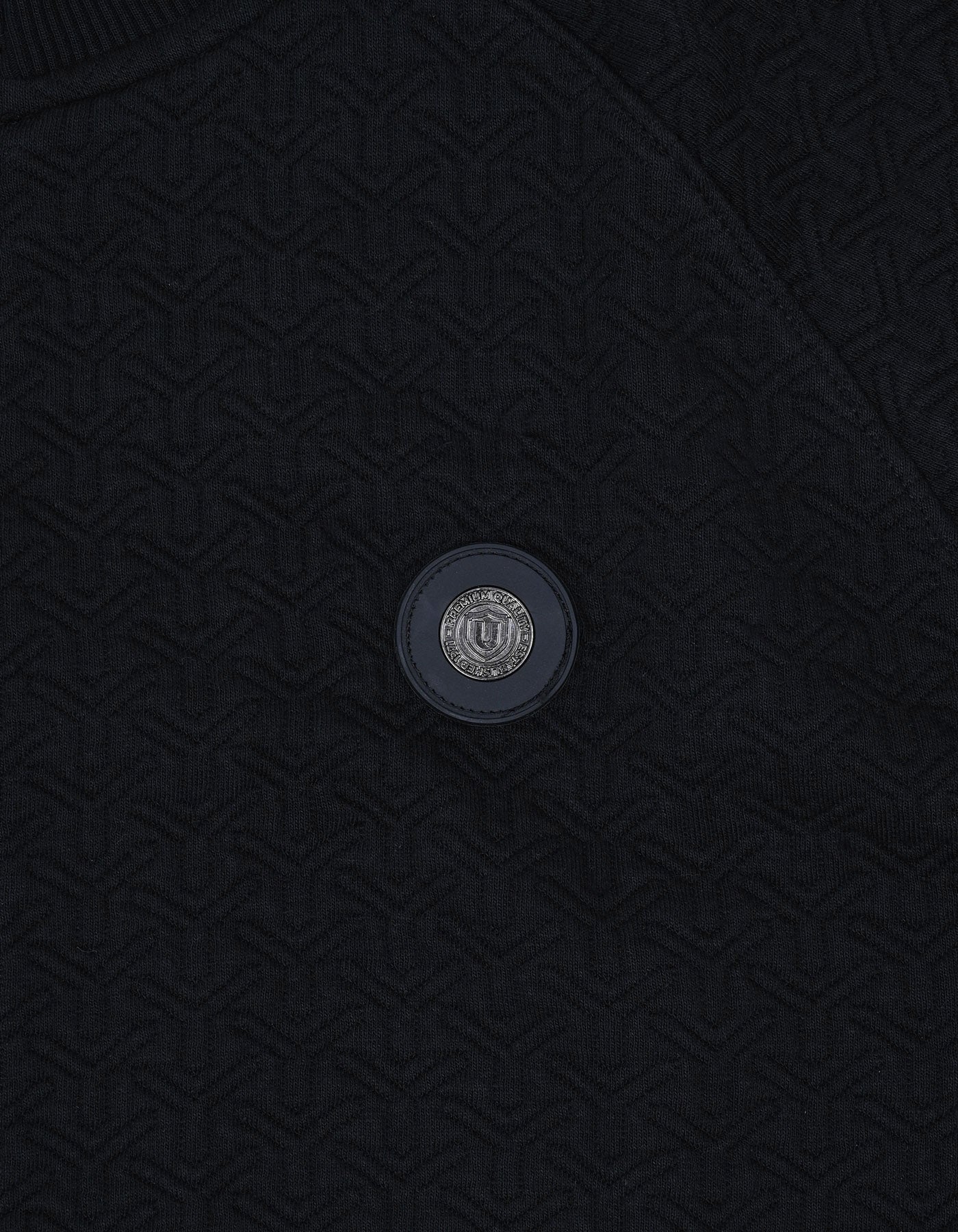 Zipper Black XXL FZ2403 Uniworth Full Zipper FZ2403-XXL