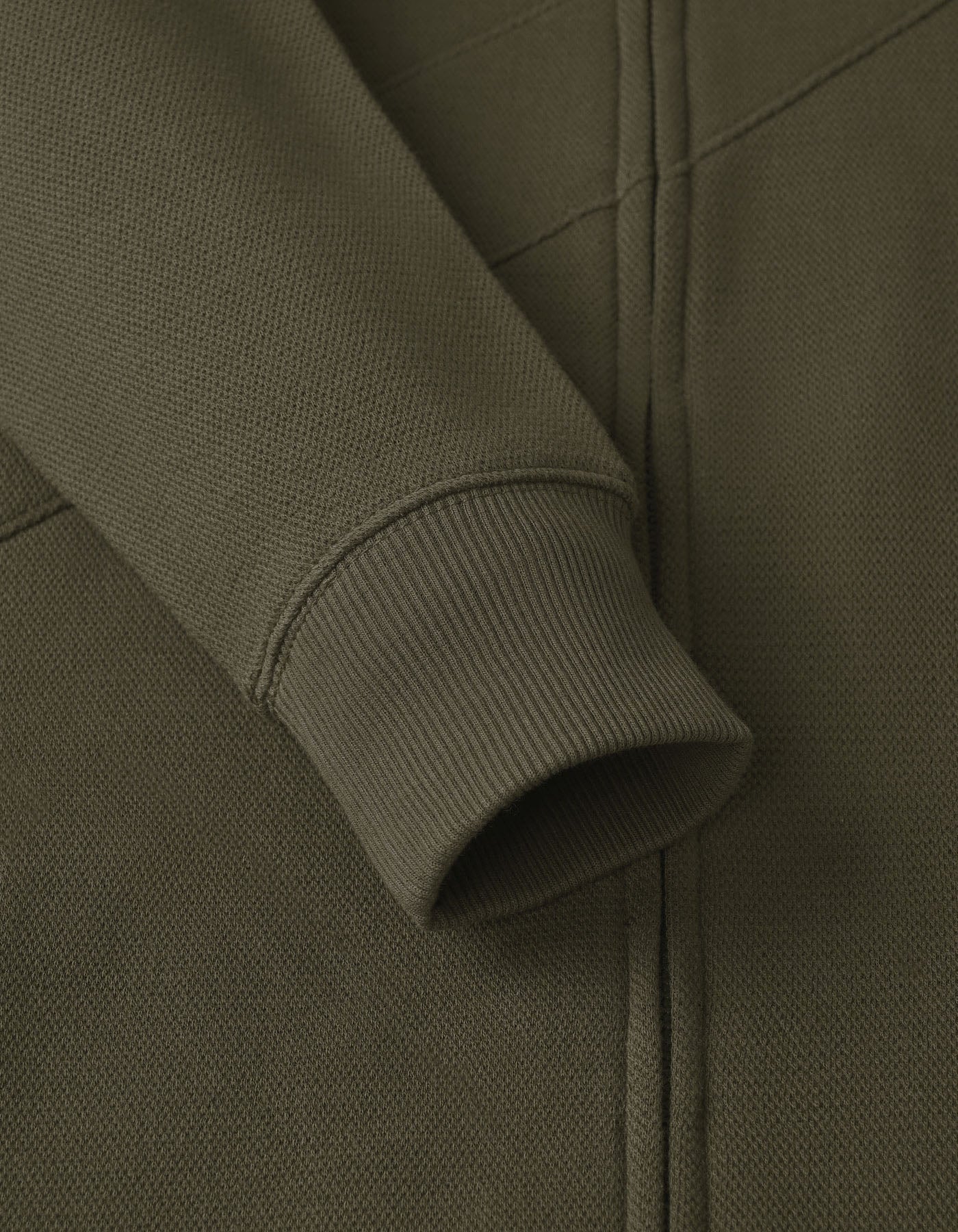 Zipper Olive L FZ2406-1 Uniworth Full Zipper FZ2406-1-L