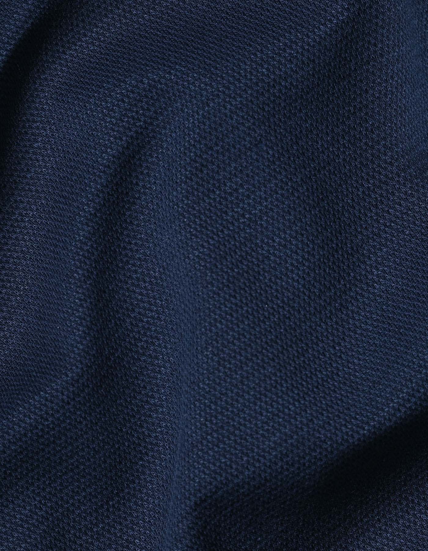 Navy Texture Full Zipper