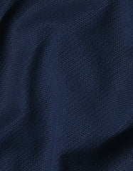 Navy Texture Full Zipper