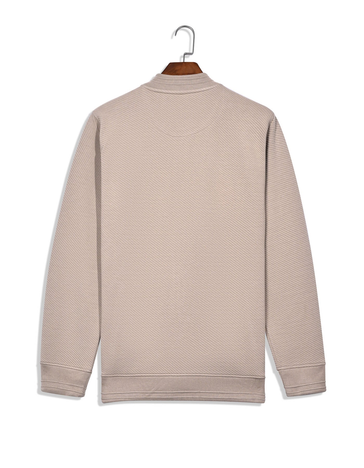 Beige Texture Full Zipper