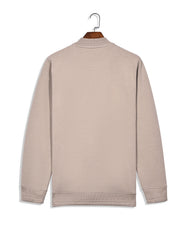 Beige Texture Full Zipper