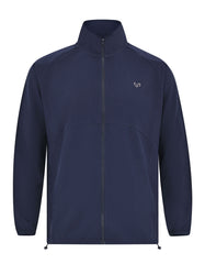Gym Full Zipper Navy GFZ2600-2 Cut n Sew Uniworth GFZ2600-2-S