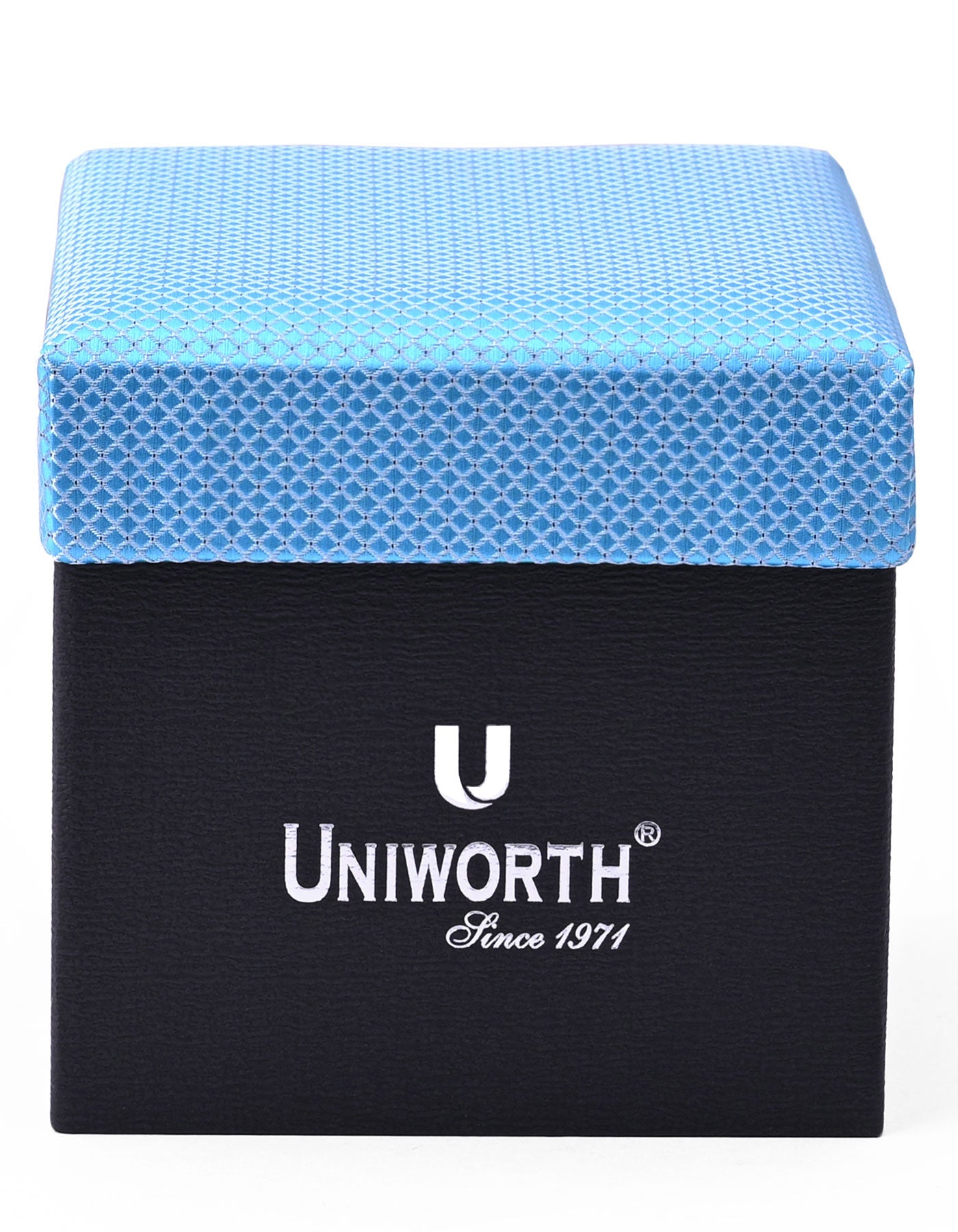 Aqua Self Cufflink Tie Set