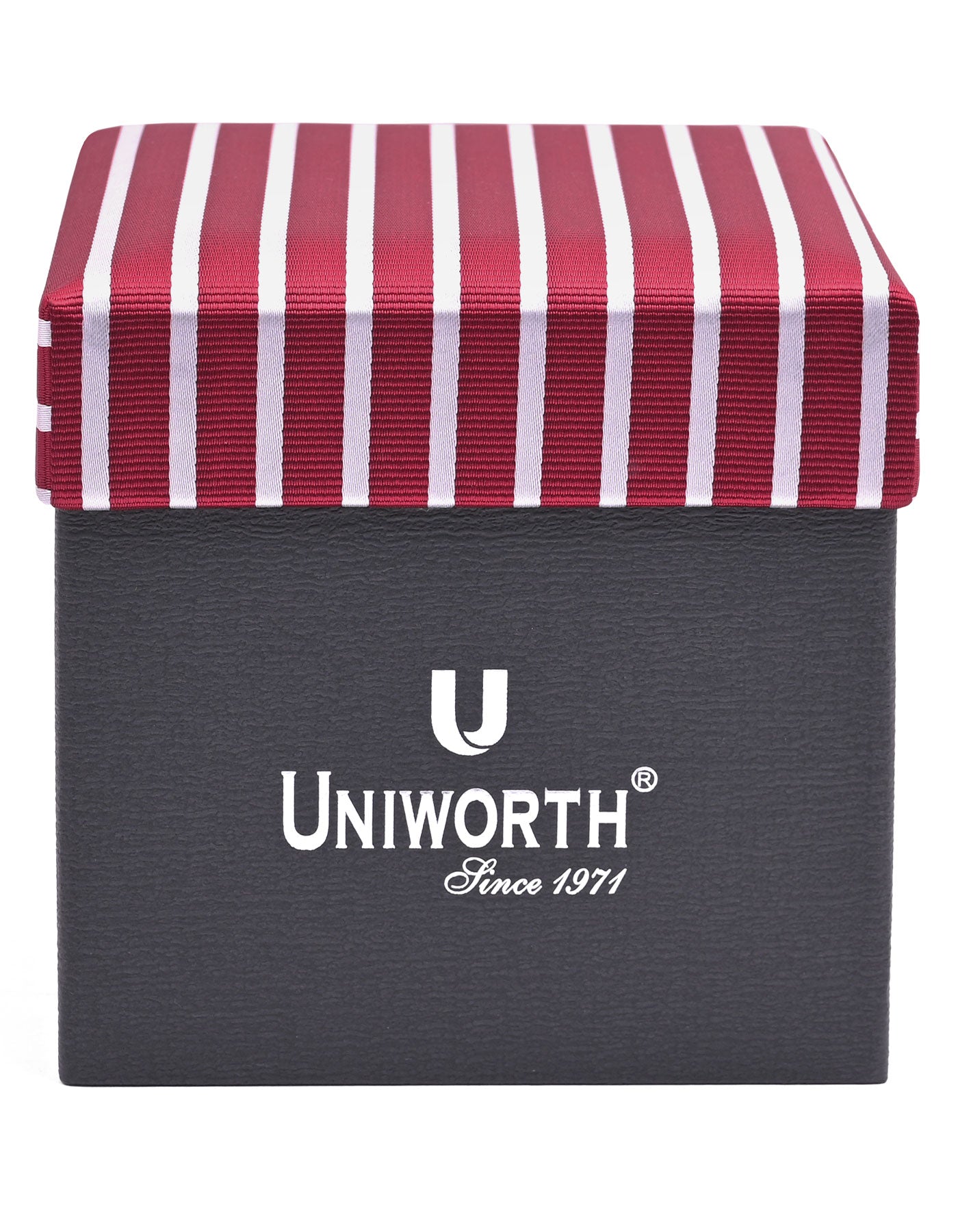 Red Stripe Cufflink Tie Set