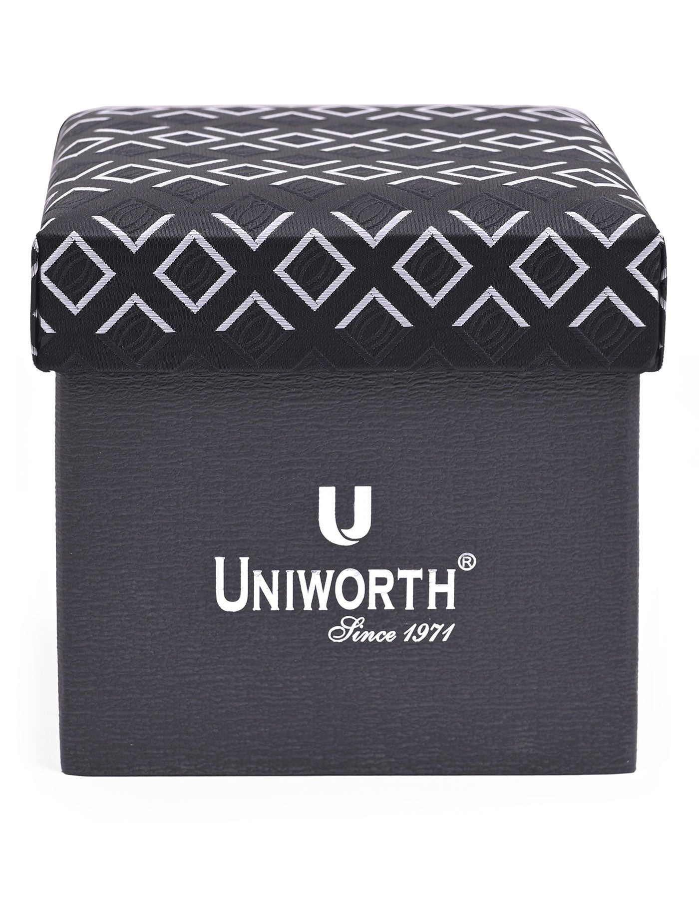 Black Texture Cufflink Tie Set