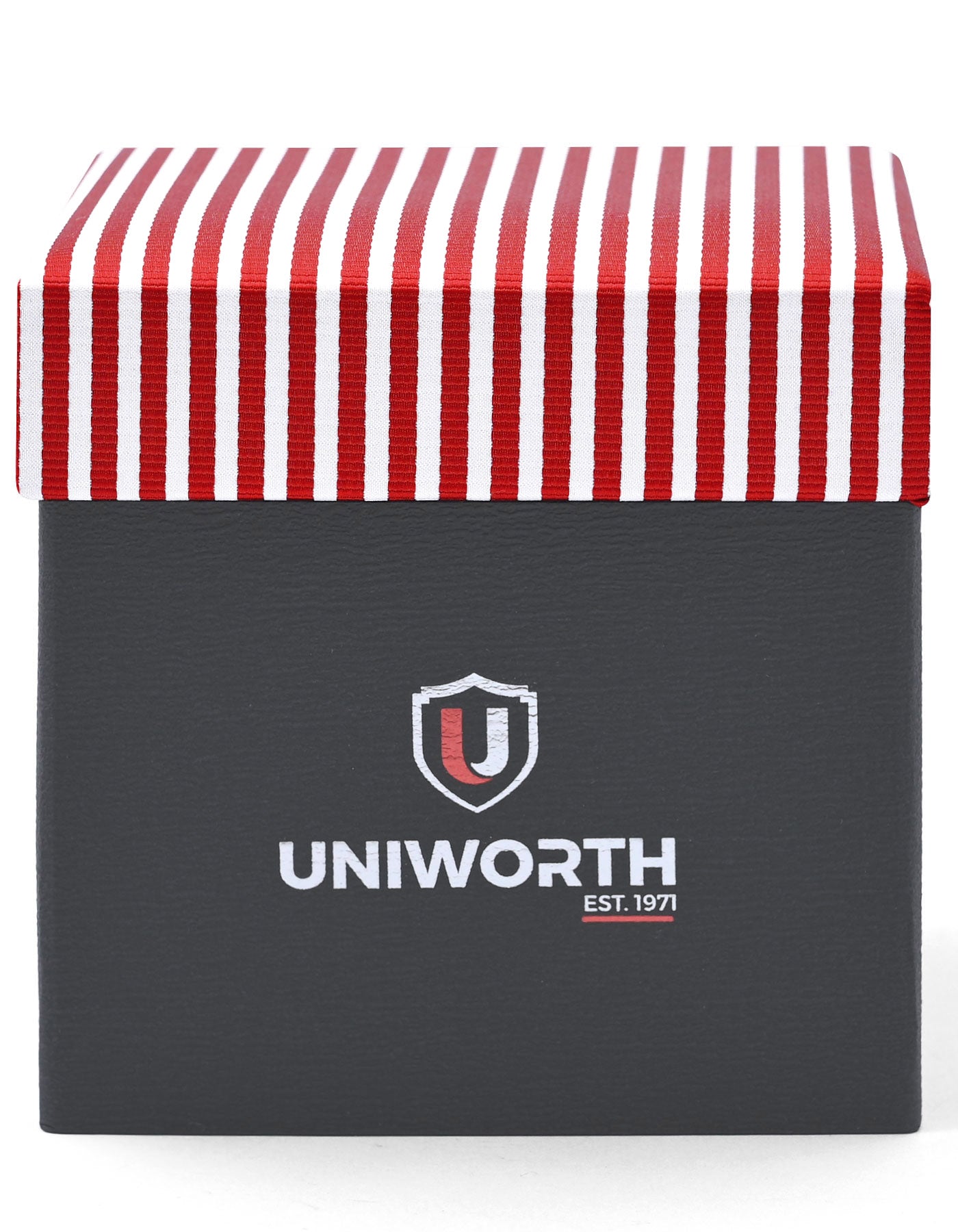 Red Stripe Cufflink Tie Set