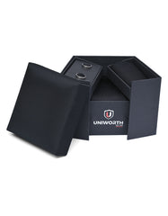 Black Stripe Cufflink Tie Set