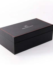 Black/White Texture Men Accessories Box