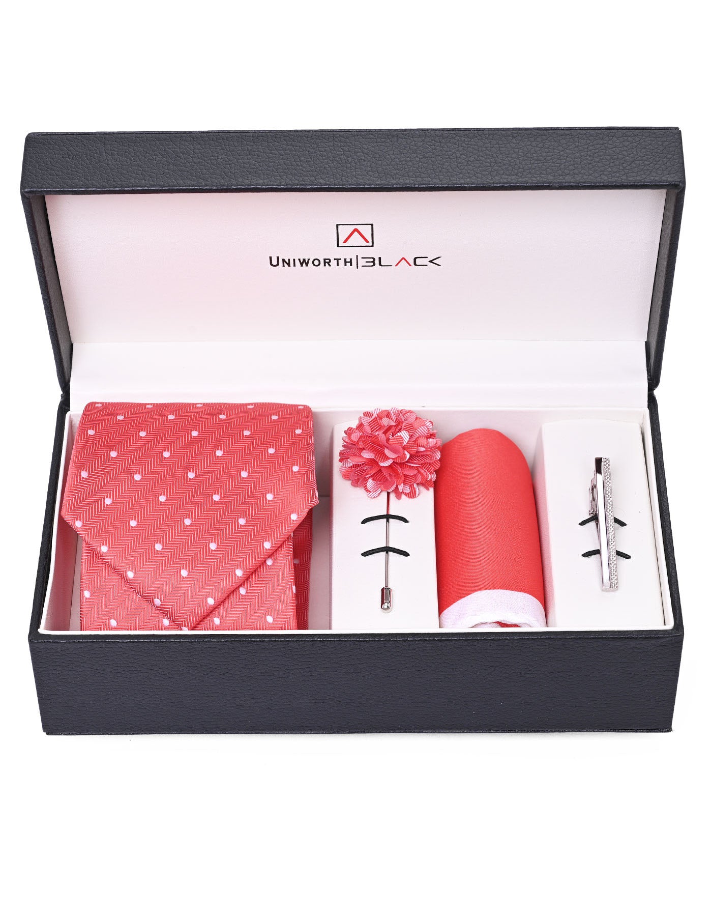 Pink Dotted Men Accessories Box