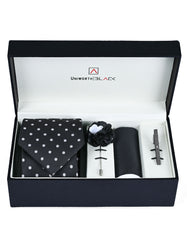 Black Dotted Men Accessories Box
