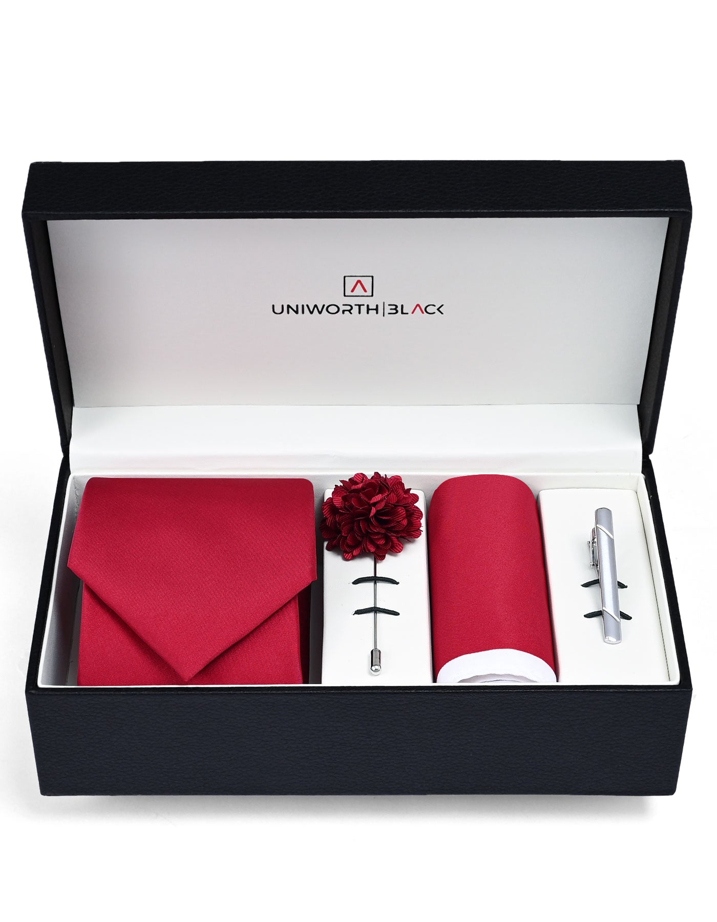 Red Plain Men Accessories Box