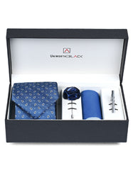 Blue Paisley Men Accessories Box