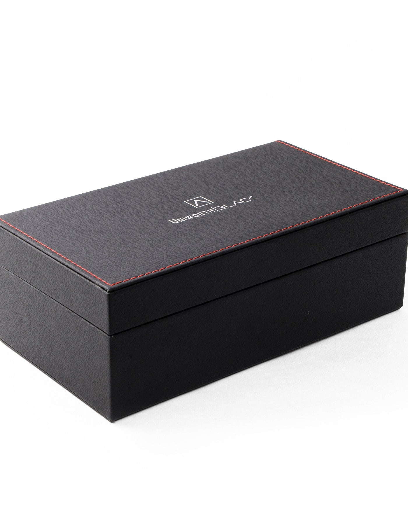 Red Geometric Men Accessories Box