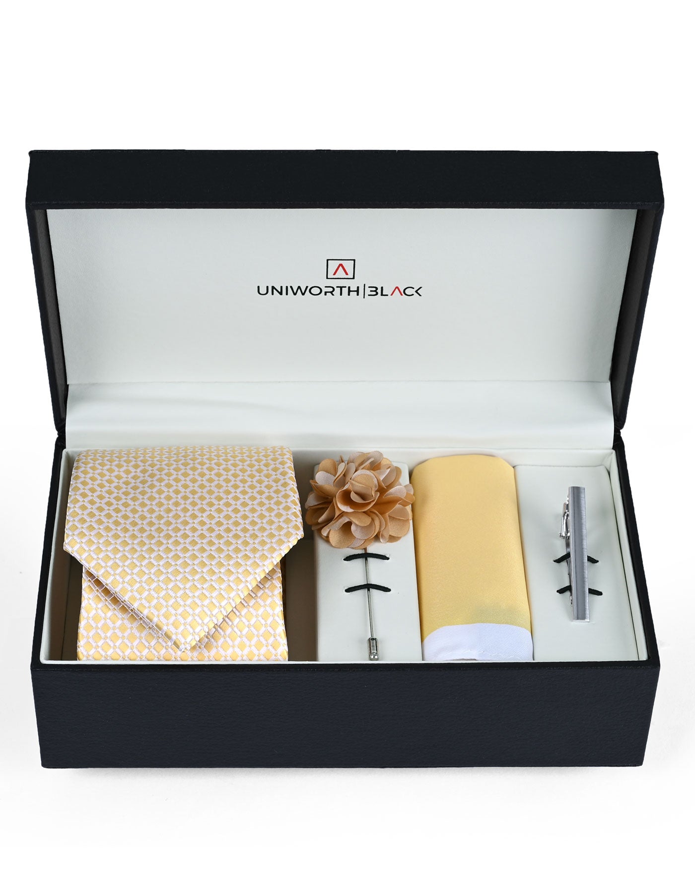 Golden Geometric Men Accessories Box