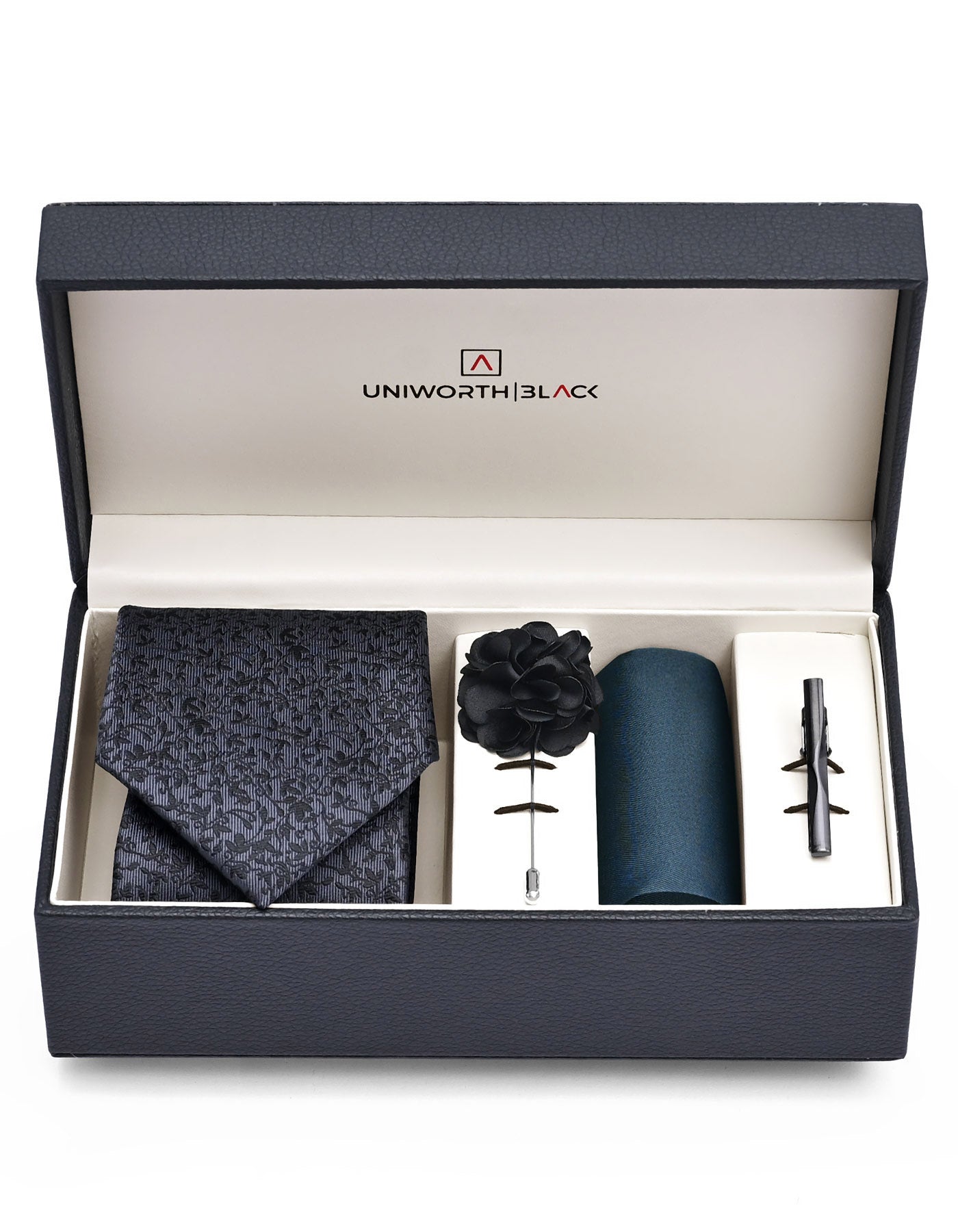 Charcoal Texture Men Accessories Box