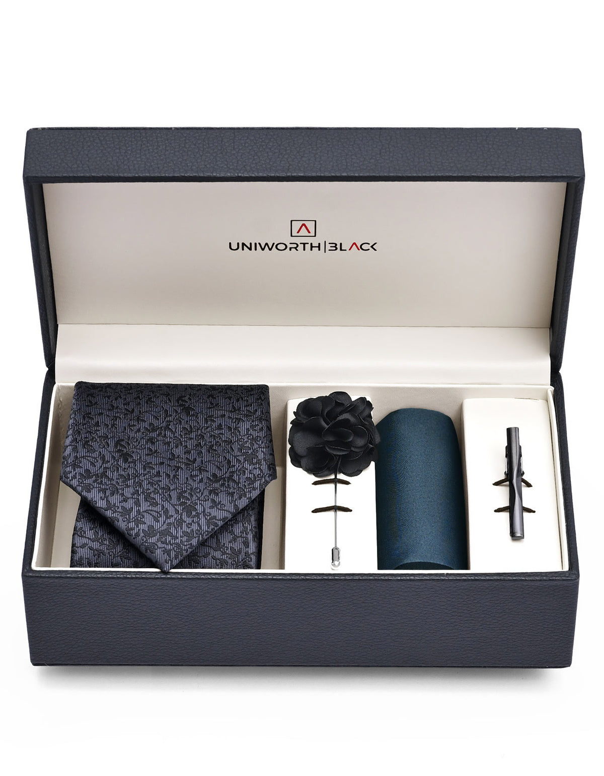 Charcoal Texture Men Accessories Box