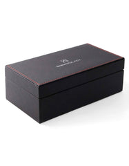 Black Geometric Men Accessories Box