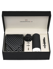 Black Dotted Men Accessories Box