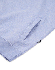 Plain Sky Blue Melange HZ2605-XL
