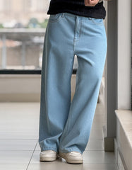Acid Blue Relaxed Fit Classic Denim