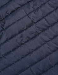 E Blue Plain Hybrid Jacket