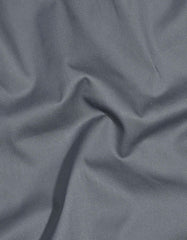 Cement Plain Zip-Up Chore Jacket