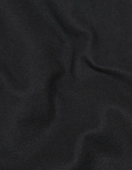 Black Plain Aviator Jacket