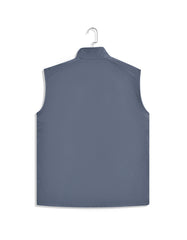 Grey Plain Gilet Jacket