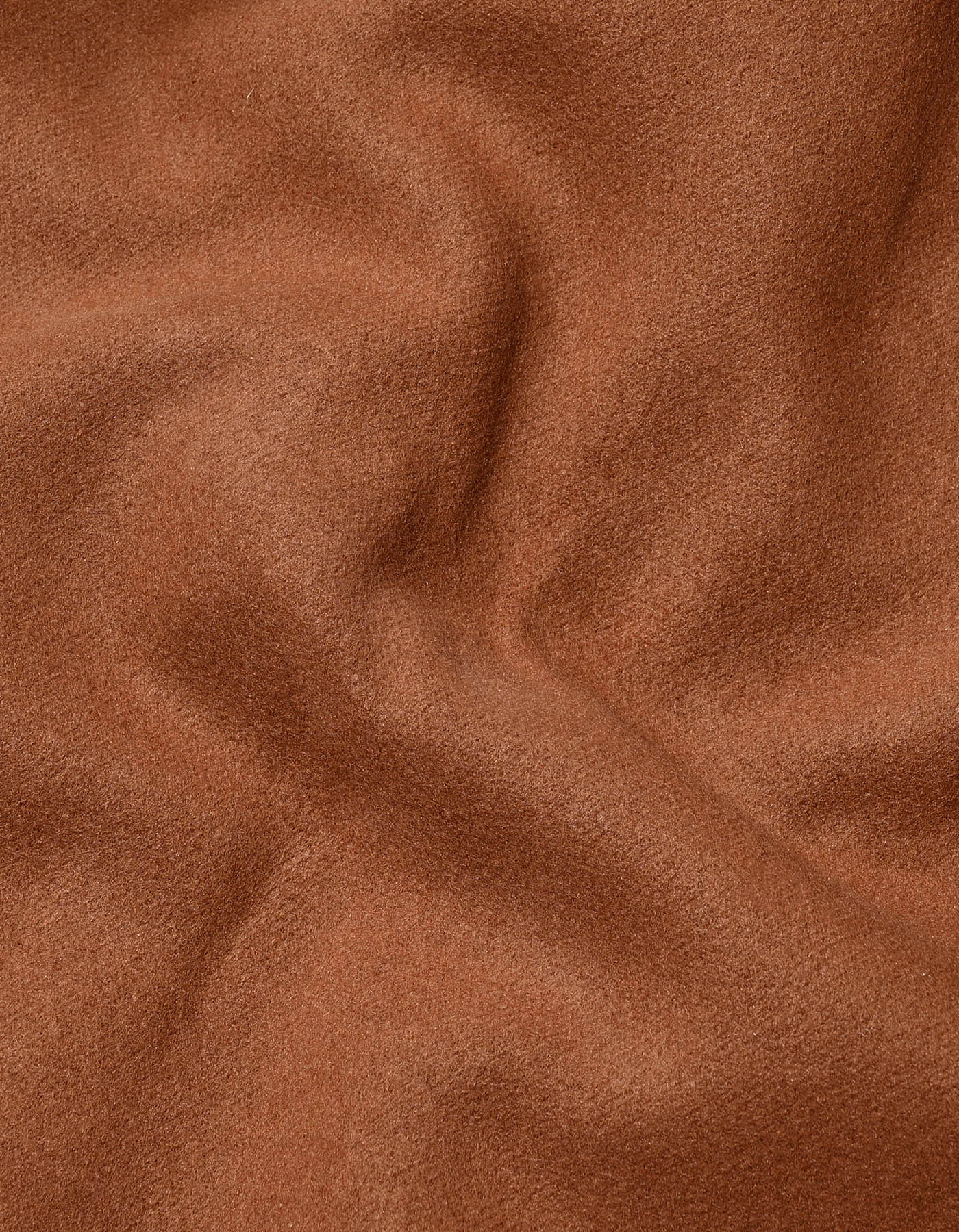 Camel Plain Wool Jacket