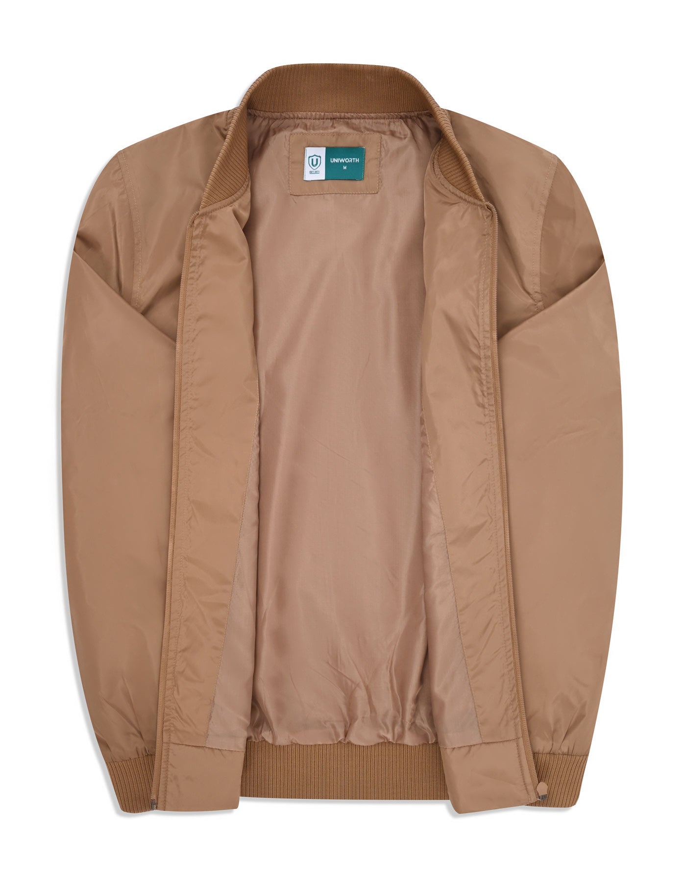 D Brown Bomber Jacket JK2602-L