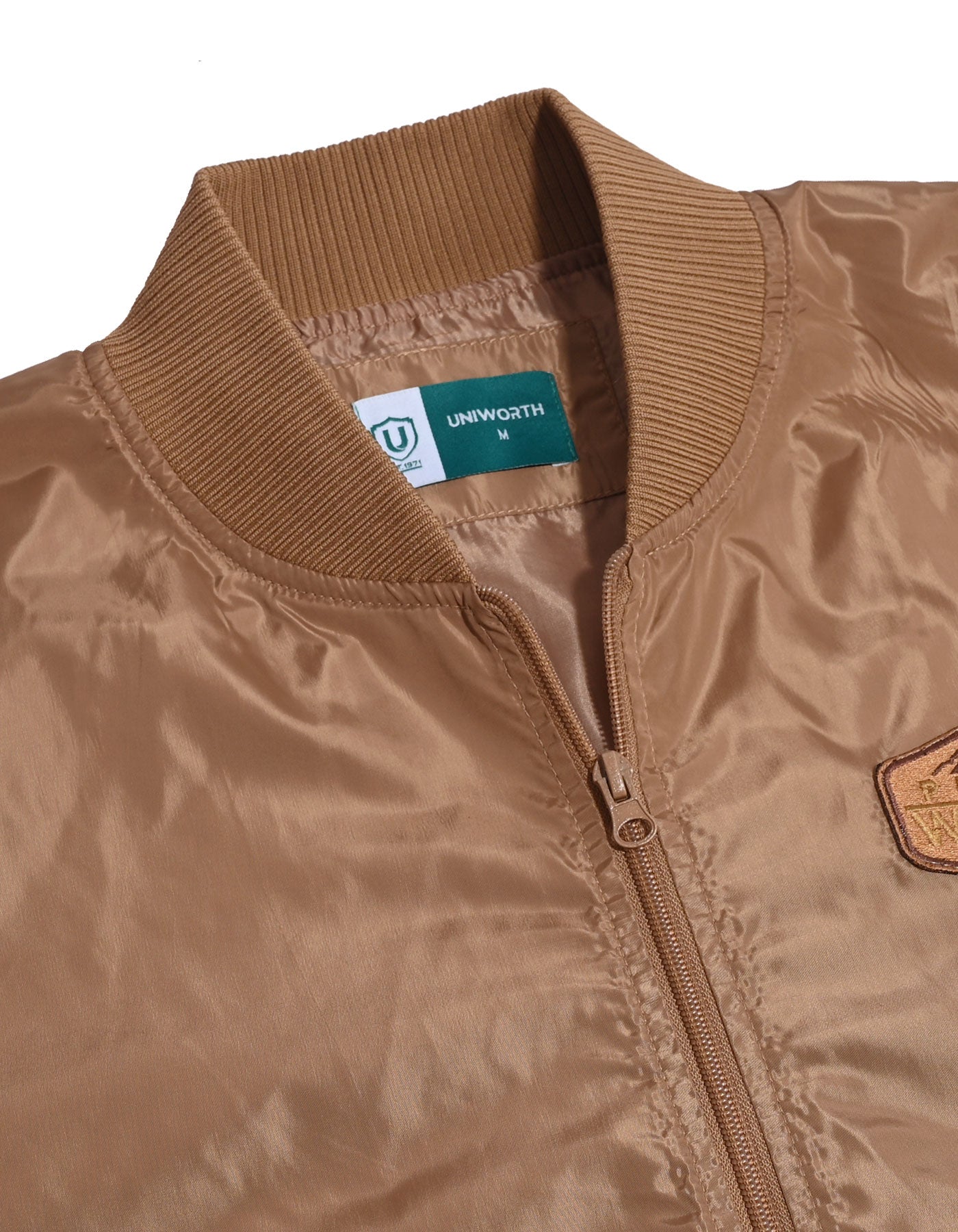 D Brown Bomber Jacket JK2602-M