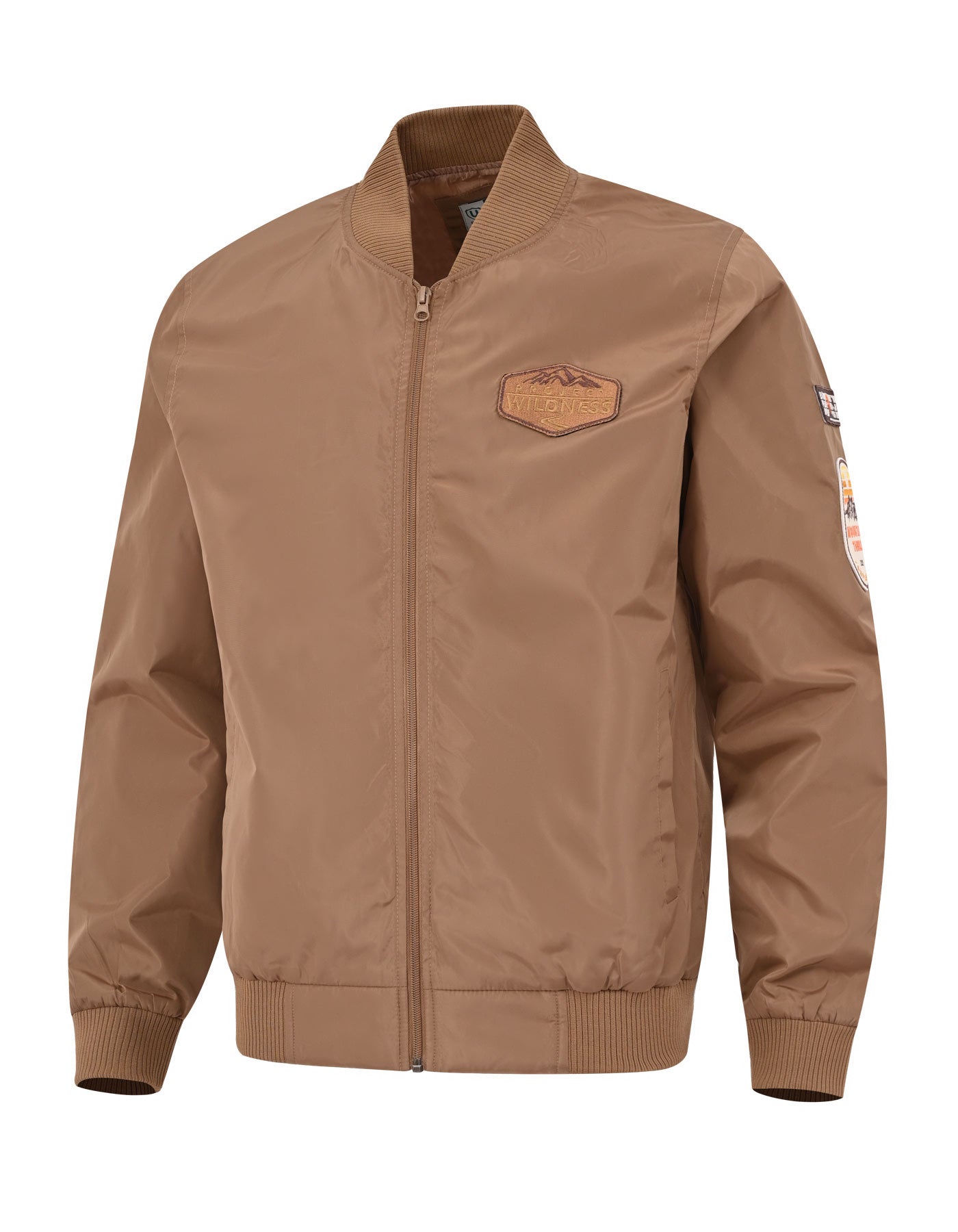 D Brown Bomber Jacket JK2602-S