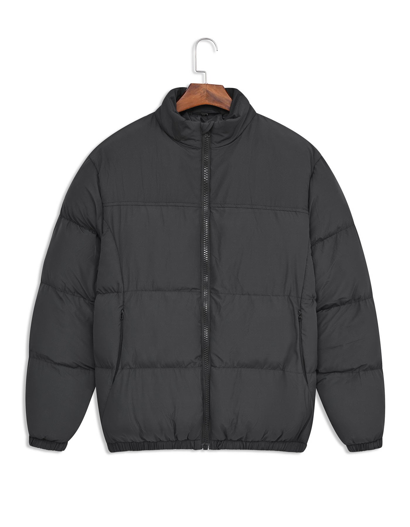 Black Puffer Jacket JK2610-1-S